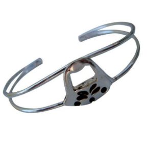 Pulsera Doble Baada En Platino