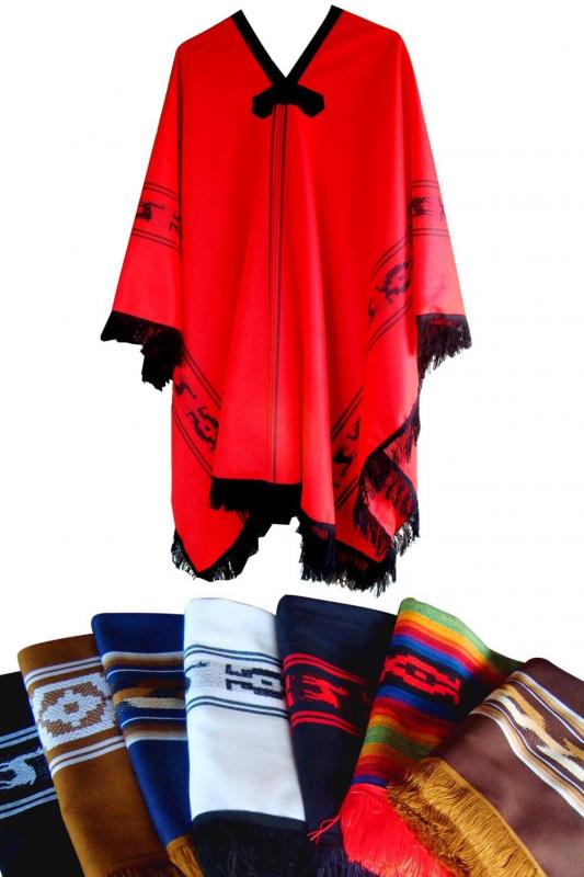 Poncho Artesanal Chico T8