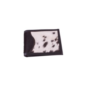 Billetera De Pelo y Cuero