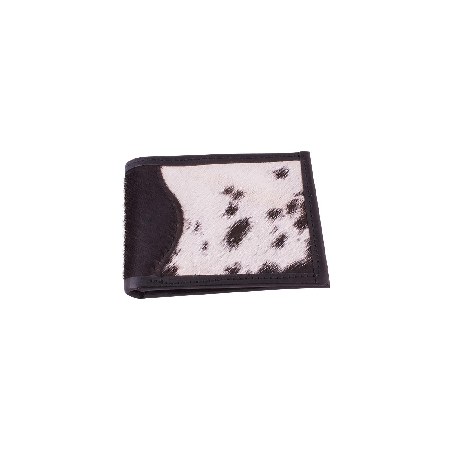 Billetera De Pelo y Cuero
