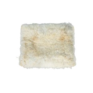 Cojinillo Pelo De Oveja Natural Colores Claros