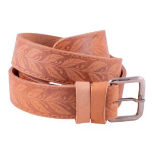 Cinto de Suela Claro Grabado