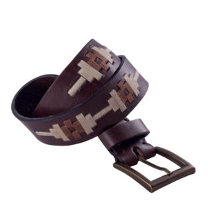 Cinto De Cuero Engrasado Para Dama