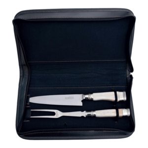 Alternative view of Juego Trinchar Con Estuche De Cuero