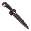 Cuchillo Asta 16 Cm Acero Inox Vaina Vaqueta