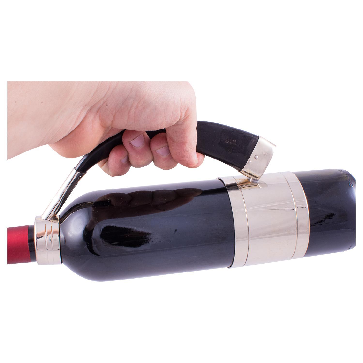 Porta Botella De Asta Con Alpaca - Imagen 4