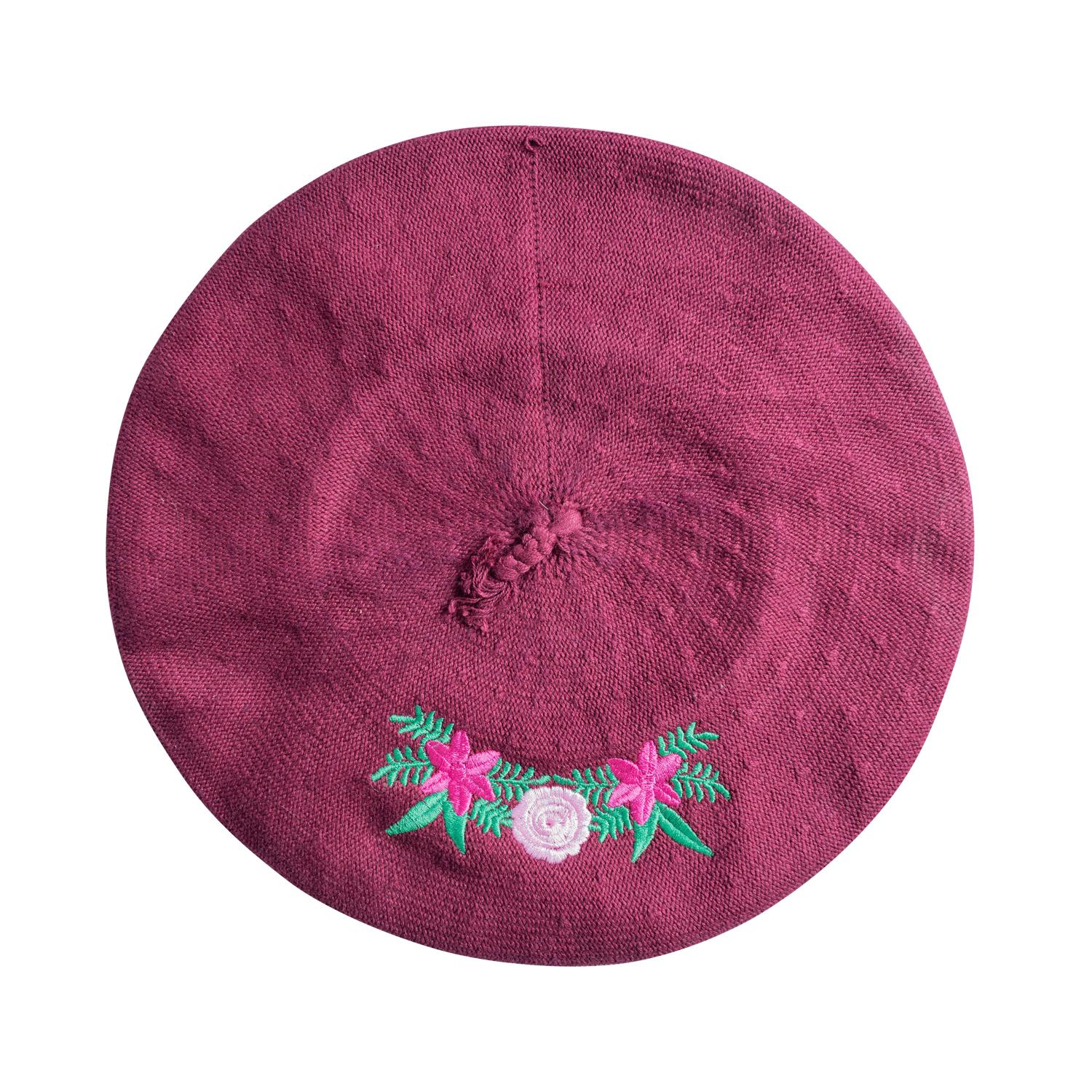 Boinas Vasca Pamplona Bordada - Imagen 2