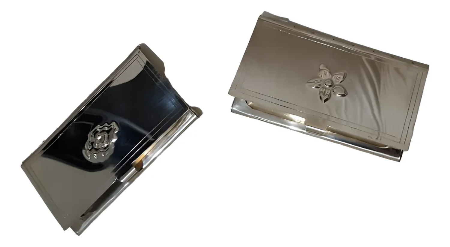 Tarjetero Personal de Bolsillo en Alpaca