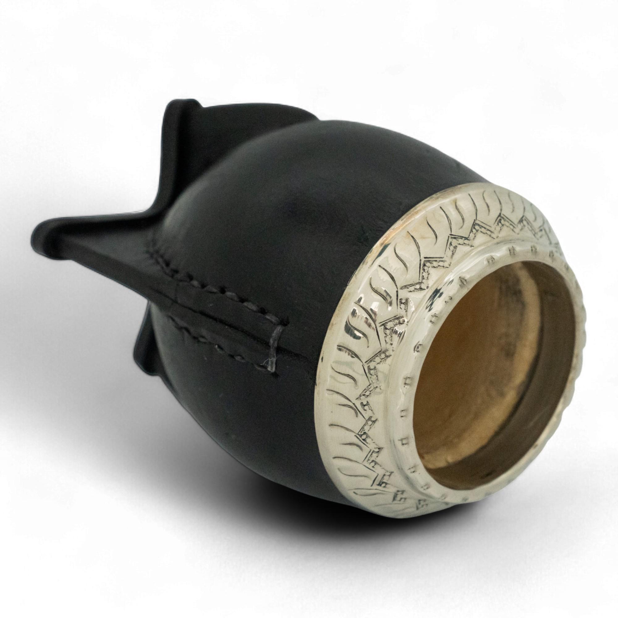 Mate Calabaza Torpedo Imperial Cincelado - Imagen 2